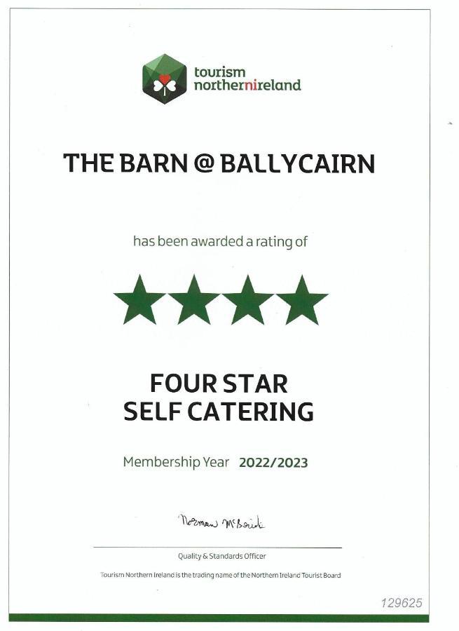 The Barn At Ballycairn Larne Exterior photo